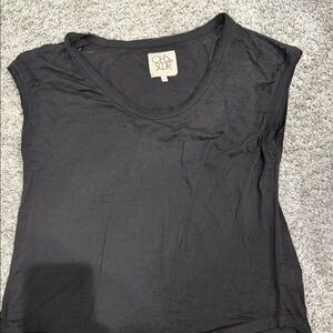 Chaser Women's Black Short Sleeve Tee